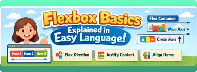 Flexbox Basics Explained in Easy Language 2026