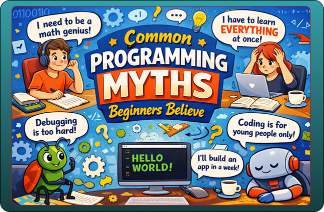 Common Programming Myths Beginners Believe