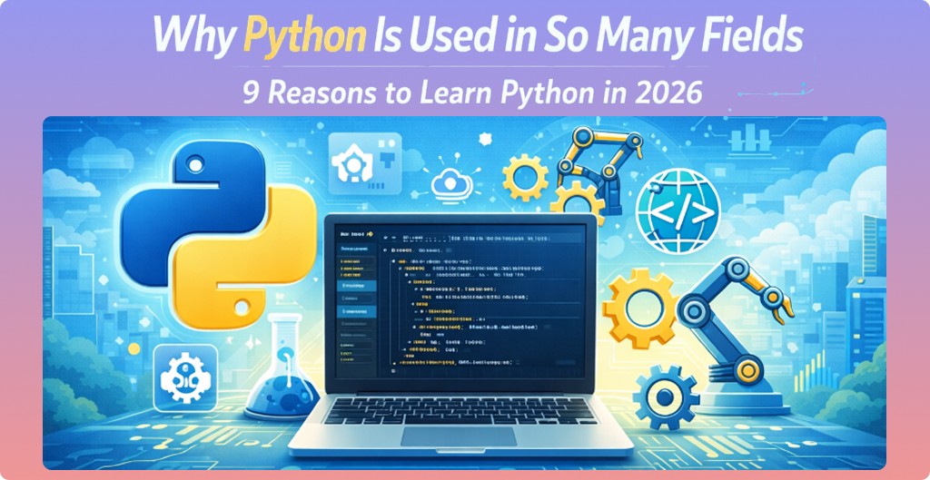 Why Python Is Used in So Many Fields: 9 Reasons to Learn Python in 2026