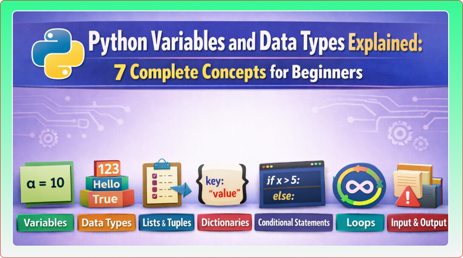 Python Variables and Data Types